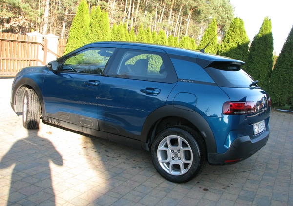 Citroen C4 Cactus cena 51900 przebieg: 65500, rok produkcji 2019 z Pruszcz Gdański małe 379